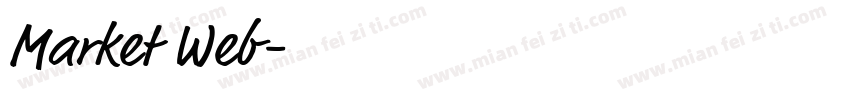 Market Web字体转换
